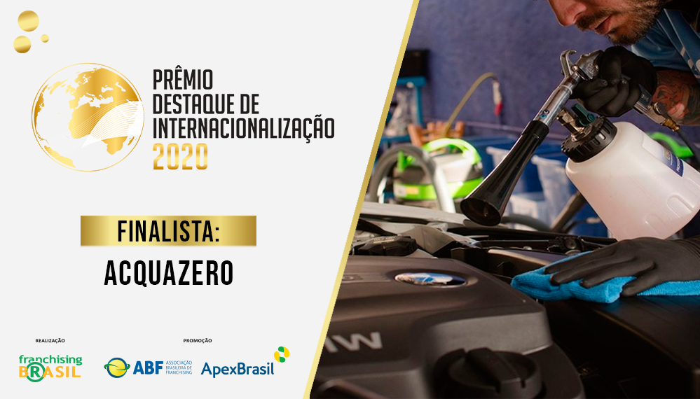 Operação norte-americana da Acquazero concede à marca vaga na final do Prêmio Destaque de Internacionalização