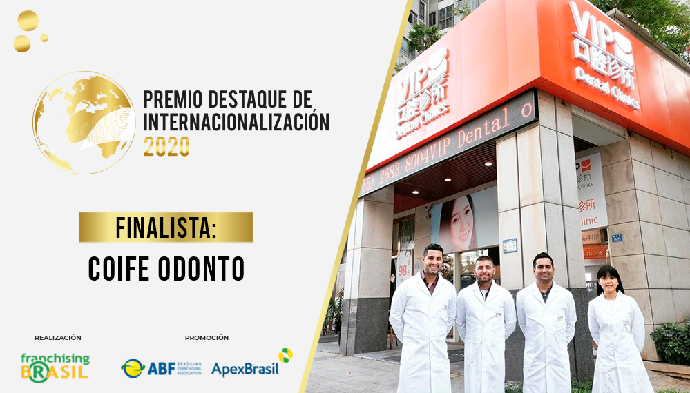 Premio Destaque de Internacionalización: Coife Odonto abre caminos en franchising con su llegada a China