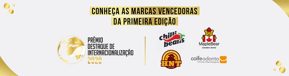 ABF e Franchising Brasil anunciam as quatro marcas vencedoras do Prêmio Destaque de Internacionalização