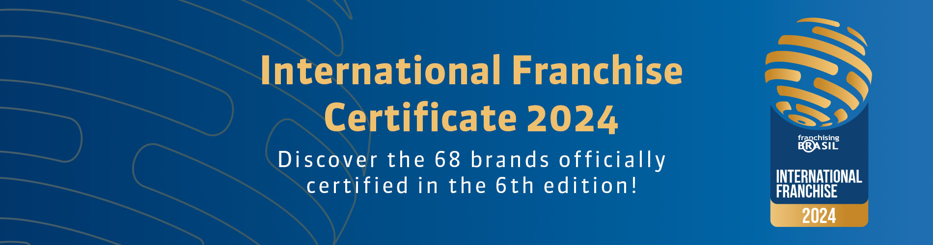 International Franchise Certificate 2024